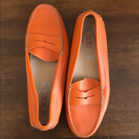 tods gommino orange